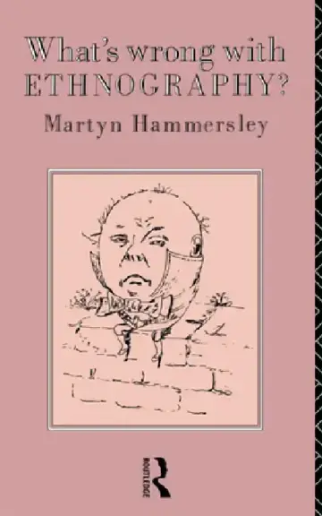 Cover of What's Wrong with Ethnography?