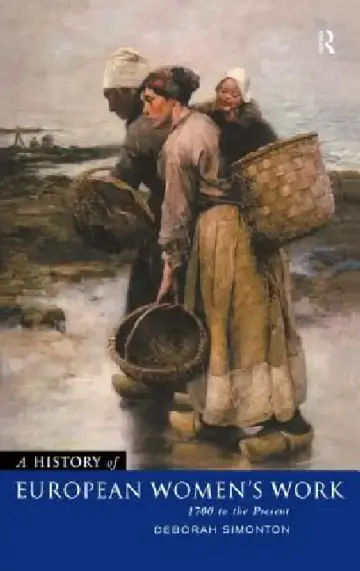 Cover of A History of European Women's Work