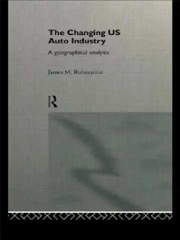 Cover of The Changing U.S. Auto Industry