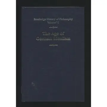 Cover of The Age of German Idealism (006)
