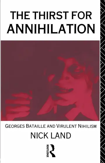 Cover of The Thirst for Annihilation