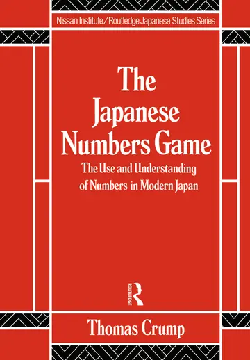 Cover of The Japanese Numbers Game