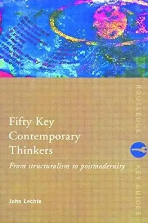 Cover of Fifty Key Contemporary Thinkers