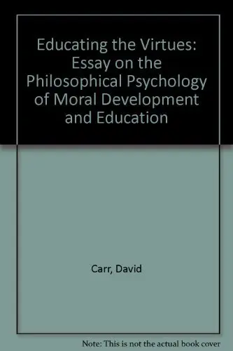 Cover of Educating the Virtues