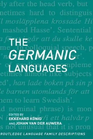 Cover of The Germanic Languages