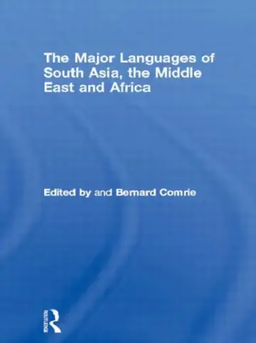 Cover of The Major Languages of South Asia, the Middle East and Africa