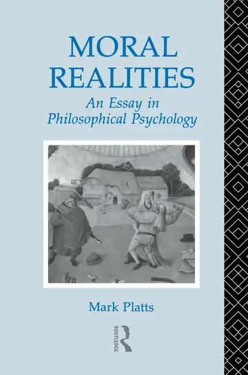 Cover of Moral Realities
