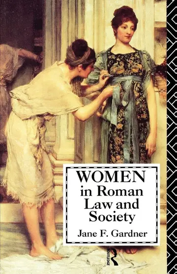 Cover of Women in Roman Law and Society
