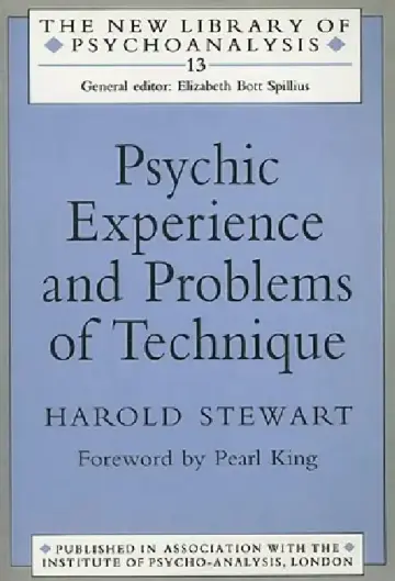Cover of Psychic Experience and Problems of Technique