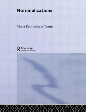 Cover of Nominalizations