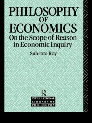 Cover of The Philosophy of Economics