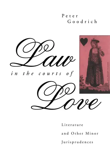 Cover of Law in the Courts of Love