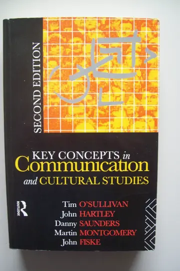 Cover of Key Concepts in Communication and Cultural Studies