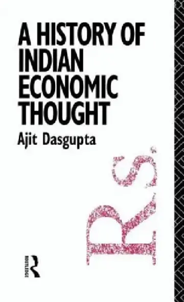 Cover of A History of Indian Economic Thought