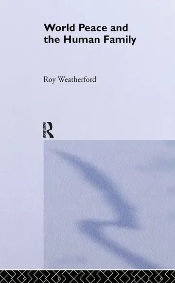 Cover of World Peace and the Human Family