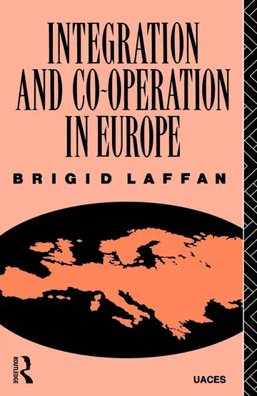 Cover of Integration and Co-Operation in Europe