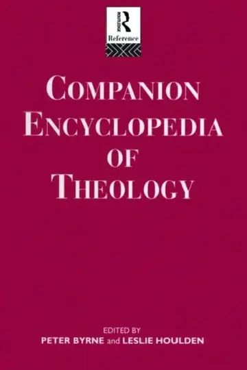 Cover of Companion Encyclopedia of Theology