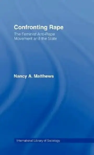 Cover of Confronting Rape