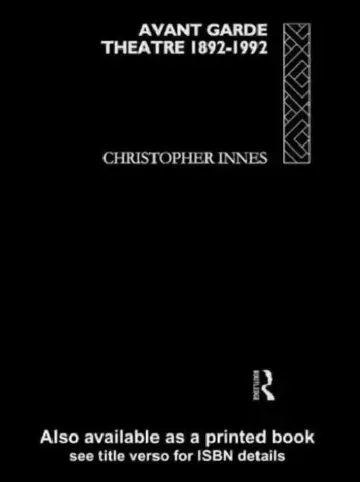 Cover of Avant Garde Theatre