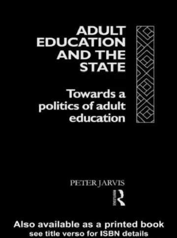 Cover of Adult Education and the State