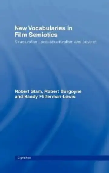 Cover of New Vocabularies in Film Semiotics