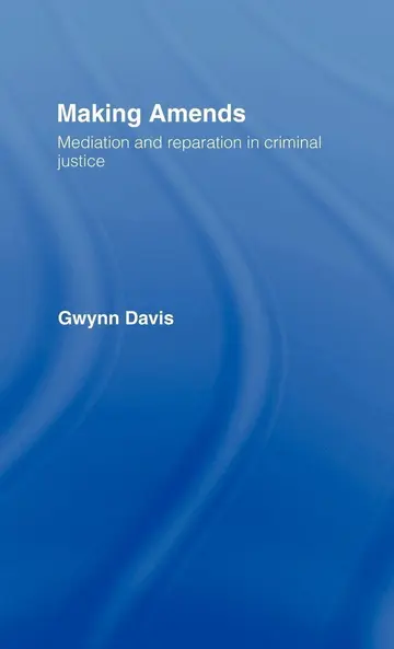 Cover of Making Amends