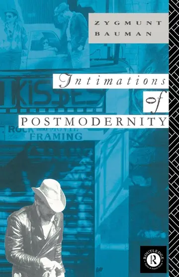 Cover of Intimations of Postmodernity