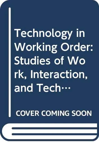 Cover of Technology in Working Order