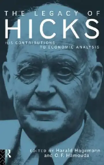 Cover of The Legacy of Sir John Hicks