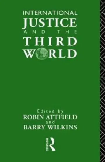 Cover of International Justice and the Third World