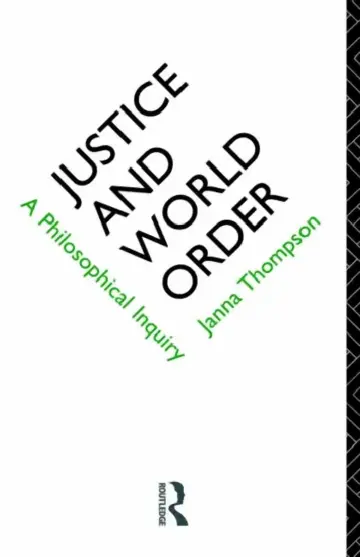 Cover of Justice and World Order