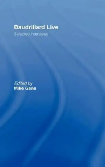 Cover of Baudrillard Live