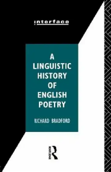 Cover of A Linguistic History of English Poetry