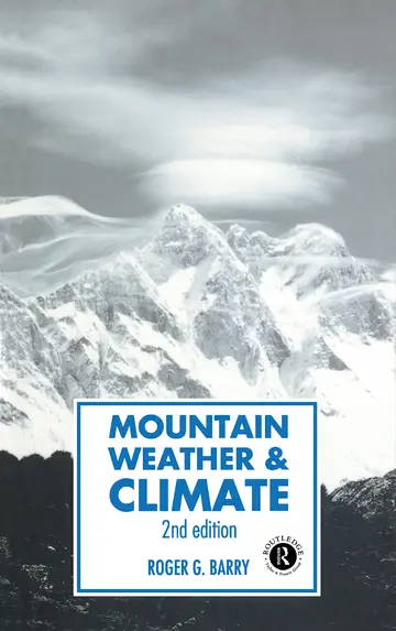 Cover of Mountain Weather and Climate