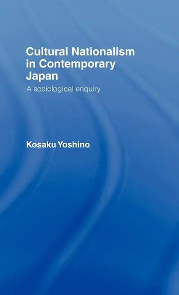 Cover of Cultural Nationalism in Contemporary Japan