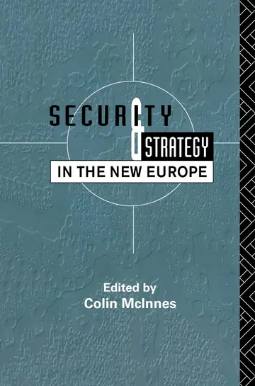 Cover of Security and Strategy in the New Europe