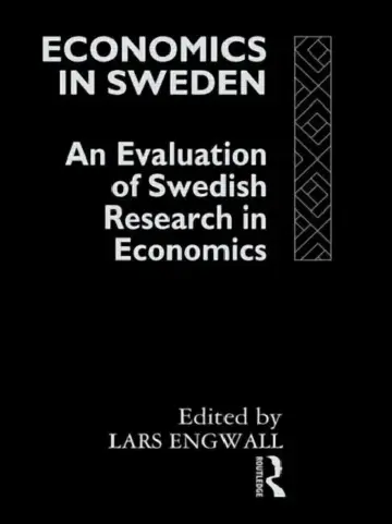 Cover of Economics in Sweden