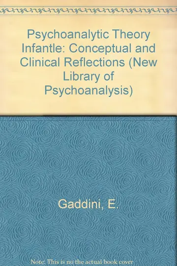Cover of Psychoanalytic Theory Infantle