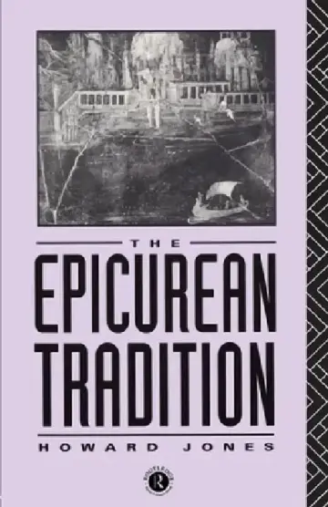 Cover of Epicurean Tradition