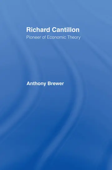 Cover of Richard Cantillon