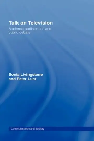 Cover of Talk on Television
