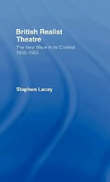 Cover of British Realist Theatre