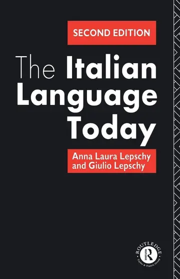 Cover of The Italian Language Today