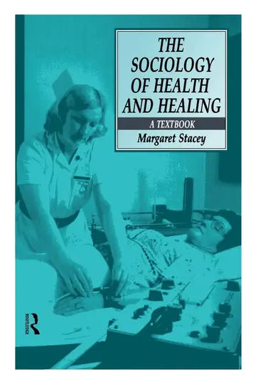 Cover of The Sociology of Health and Healing