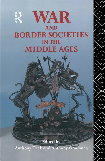 Cover of War and Border Societies in the Middle Ages