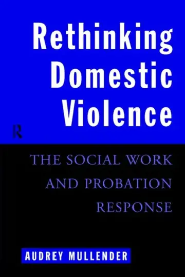 Cover of Rethinking Domestic Violence