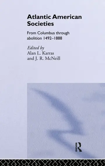 Cover of Atlantic American Societies