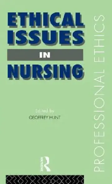 Cover of Ethical Issues in Nursing