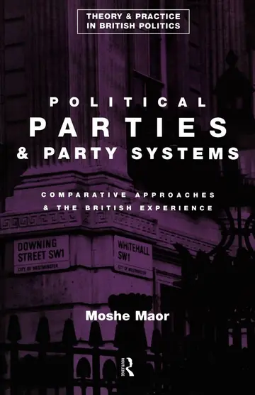 Cover of Political Parties and Party Systems