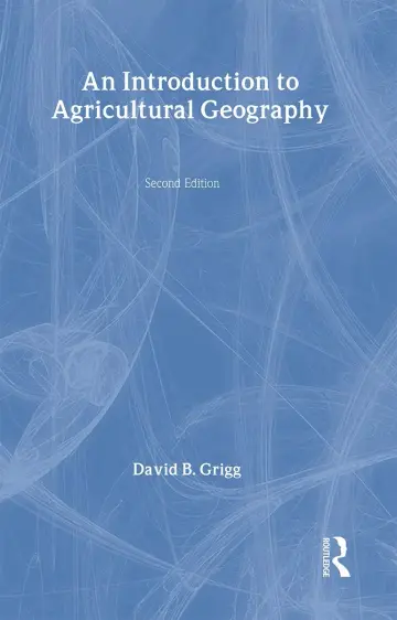 Cover of An Introduction to Agricultural Geography